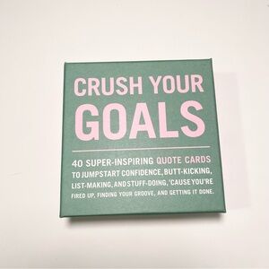 40ct Crush Your Goals Inner Truth Deck Inspiring Cards and Affirmation Card Deck